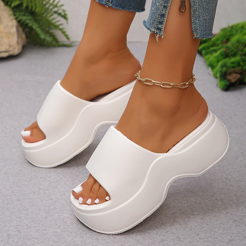 Chunky Platform Slippers for W - Women'S Shoes Non Slip 리뷰 및 가격