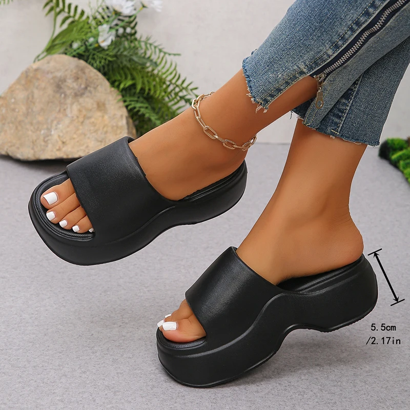 Chunky Platform Slippers for W - Women'S Shoes Non Slip 리뷰 및 가격