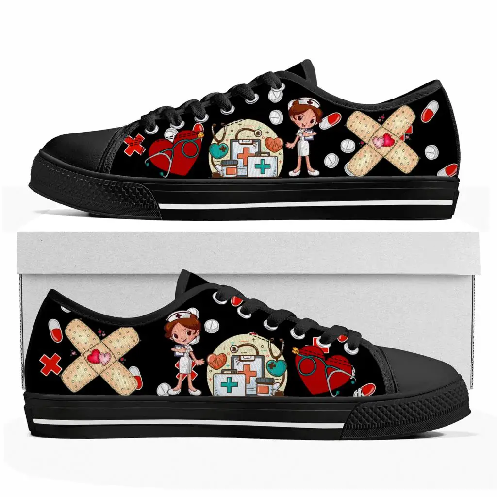 Cute Cartoon Nurse Doctor Medi - Women'S Shoes Nursing 리뷰 및 가격