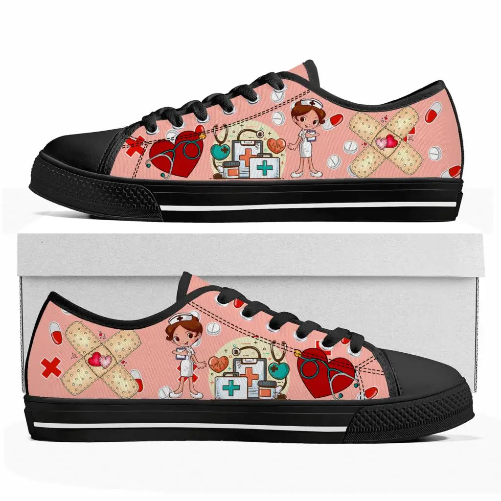 Cute Cartoon Nurse Doctor Medi - Women'S Shoes Nursing 리뷰 및 가격