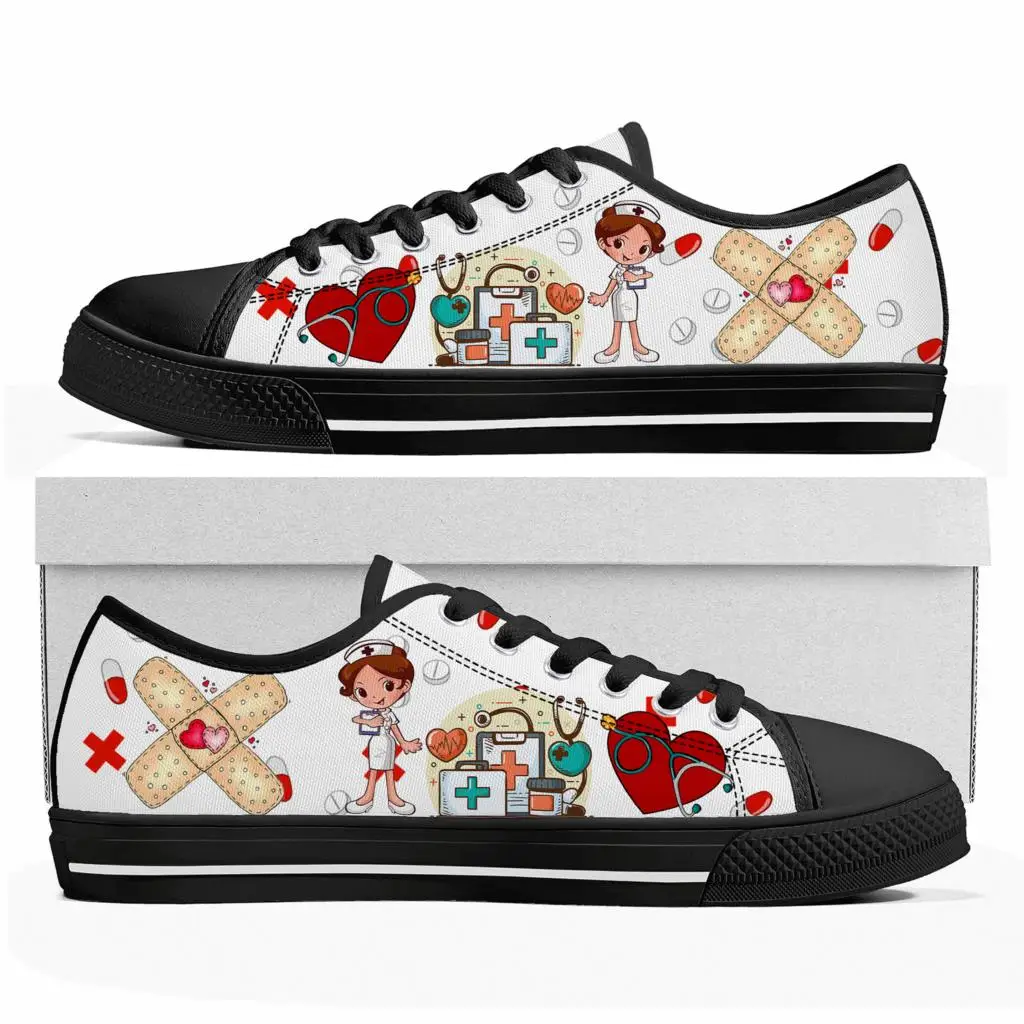 Cute Cartoon Nurse Doctor Medi - Women'S Shoes Nursing 리뷰 및 가격