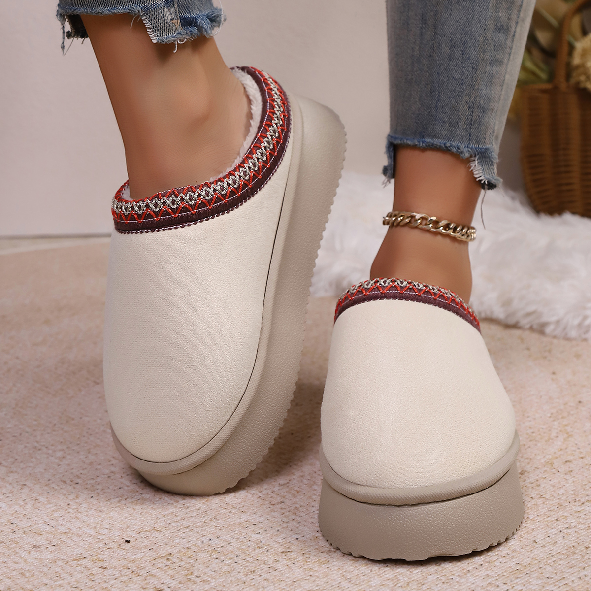 Women Fur Slippers 2025 New Tr - Women'S Shoes Trending 2025 리뷰 및 가격