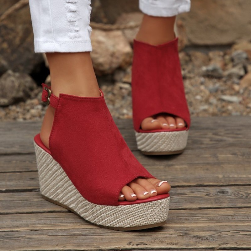Women Sandals Summer Wedge Pla - Espadrille Wedge Shoes 리뷰 및 가격