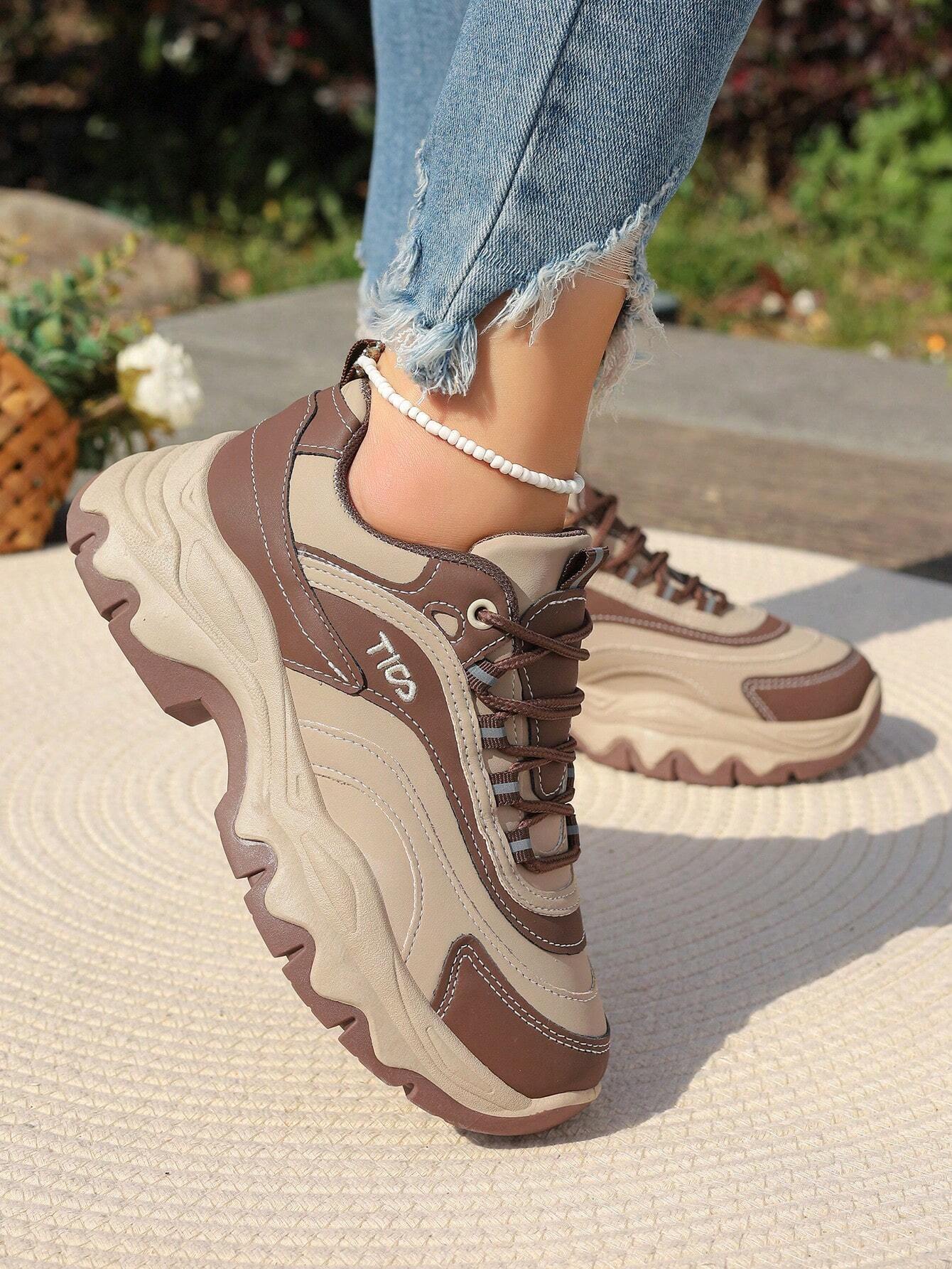 Chunky Sneakers Korean Style B - Women'S Shoes Running Sports 리뷰 및 가격
