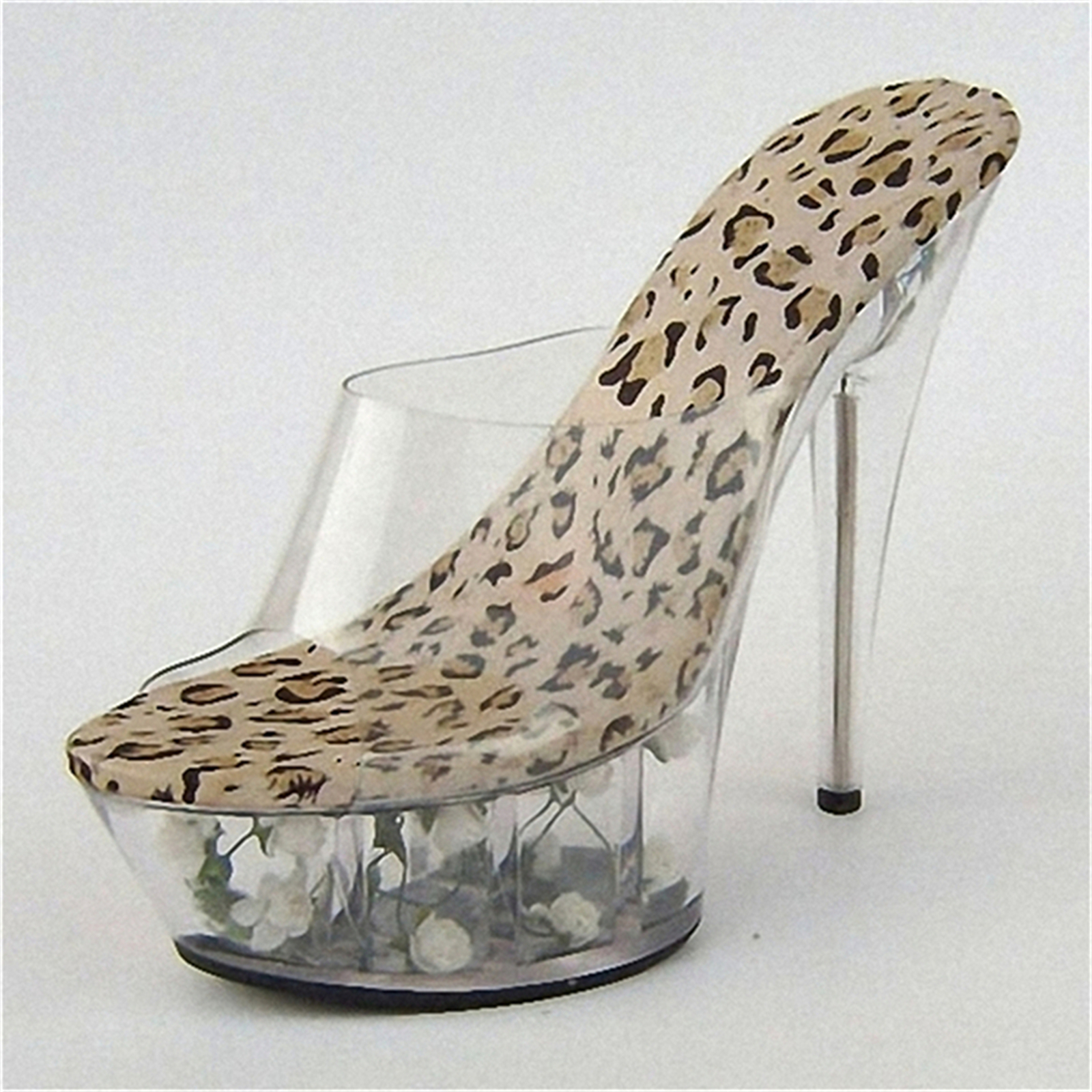 ​15CM Animal Print Platform He - Leopard Print Heels 리뷰 및 가격