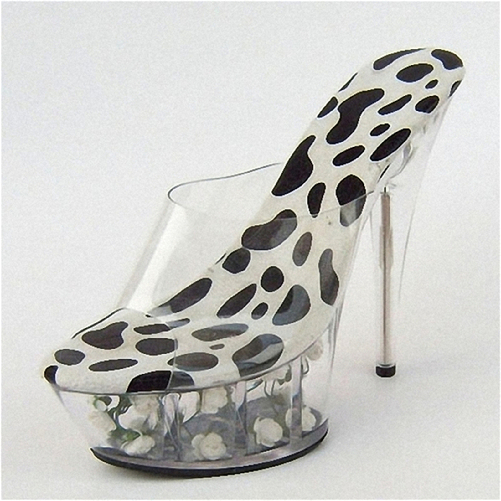 ​15CM Animal Print Platform He - Leopard Print Heels 리뷰 및 가격