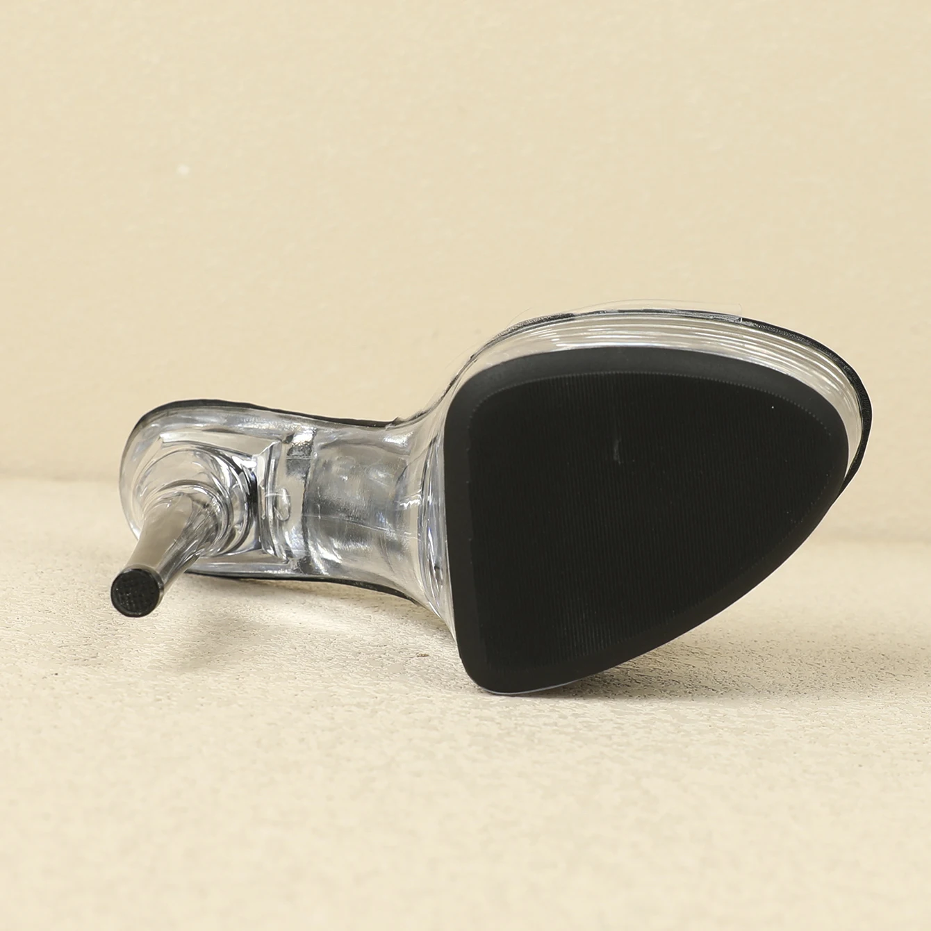 Women's Black Clear Platform S - Clear Strap Heel 리뷰 및 가격