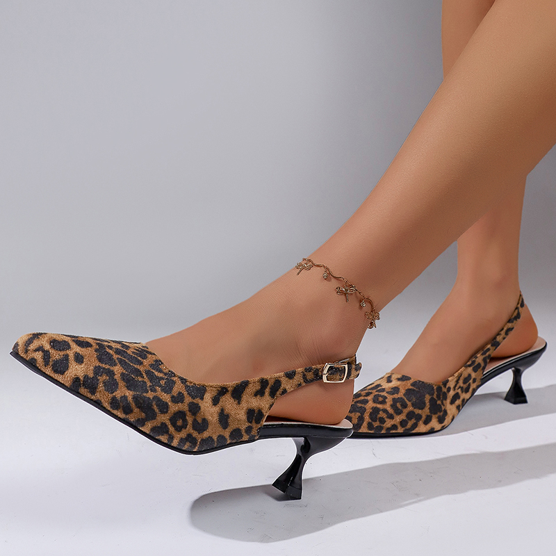 Sexy Leopard Print High Heel S - Leopard Print Heels 리뷰 및 가격