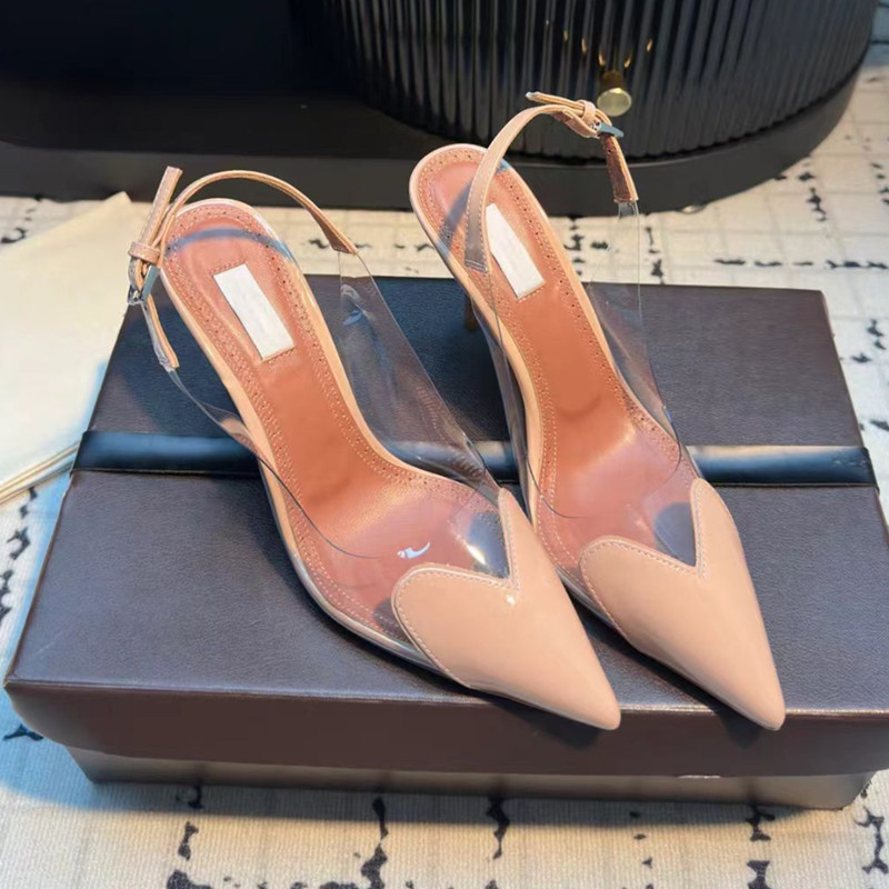 Designer Brand Original Heart- - Clear Strap Heel 리뷰 및 가격