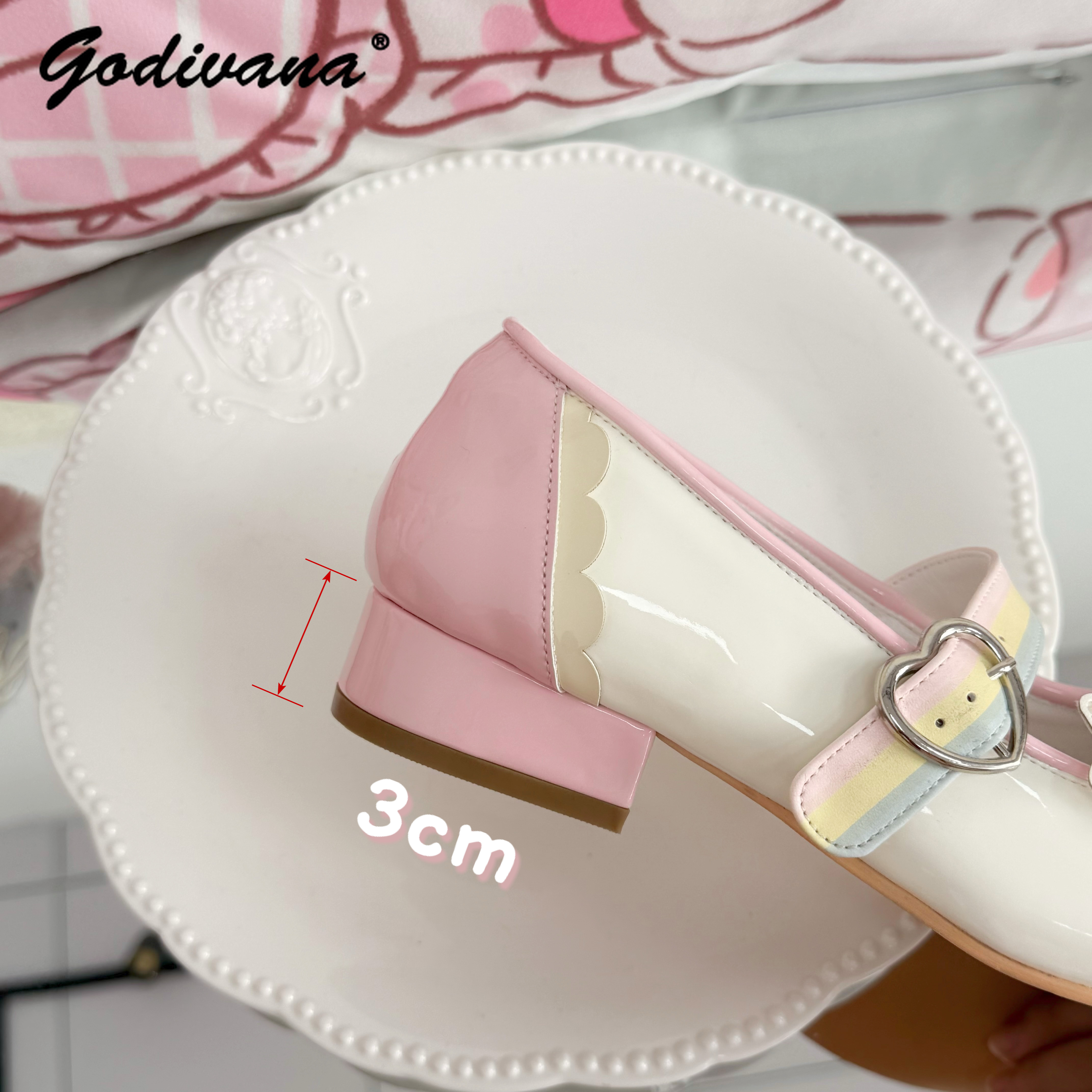 Original New Student Girls Col - Women Shoes With Heels 리뷰 및 가격