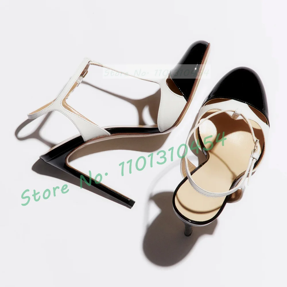 Two Tones T-bar Sandals For Wo - Women'S Shoes For Work 리뷰 및 가격