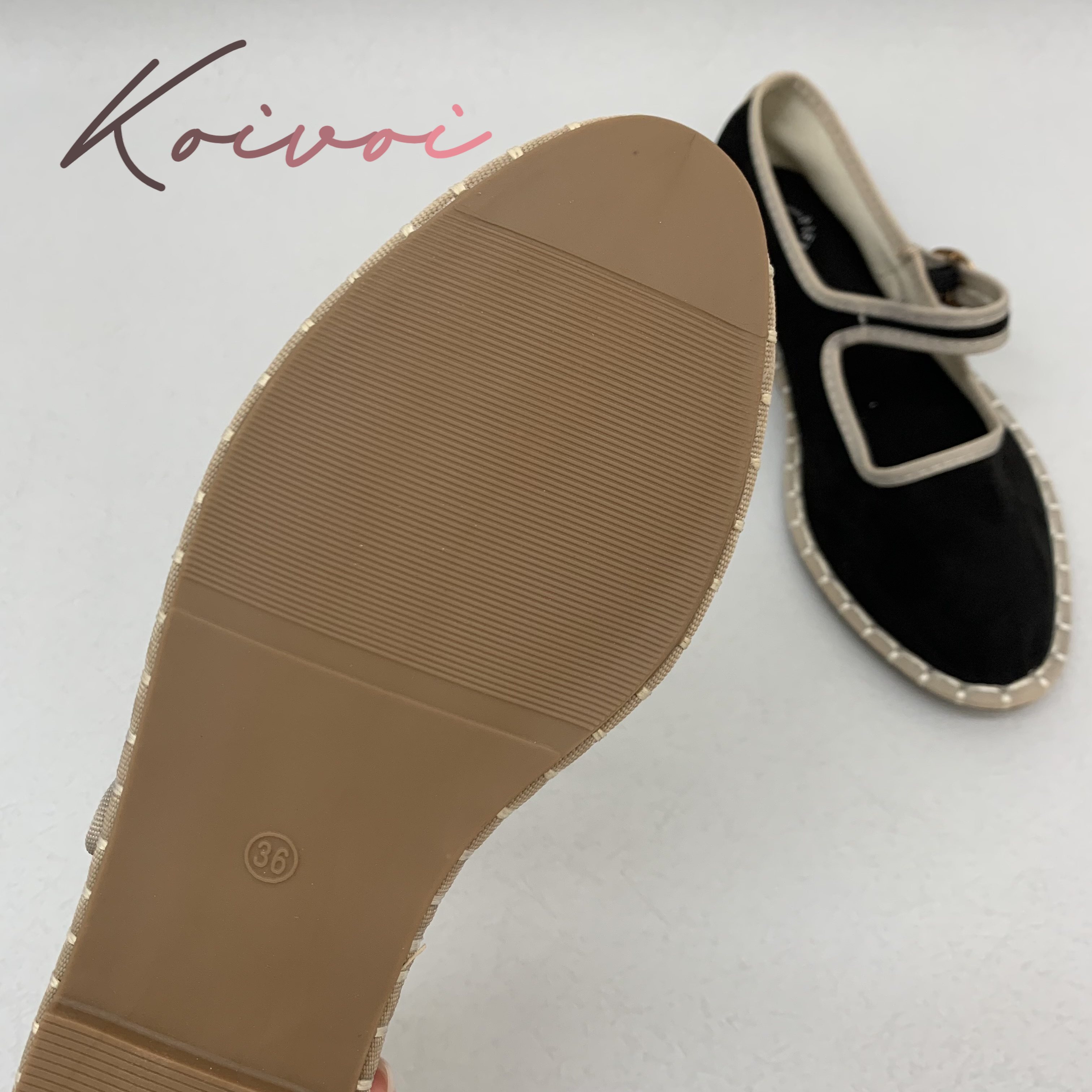 Hand Stitch Buckle Strap Flats - Women Shoes Jeans 리뷰 및 가격