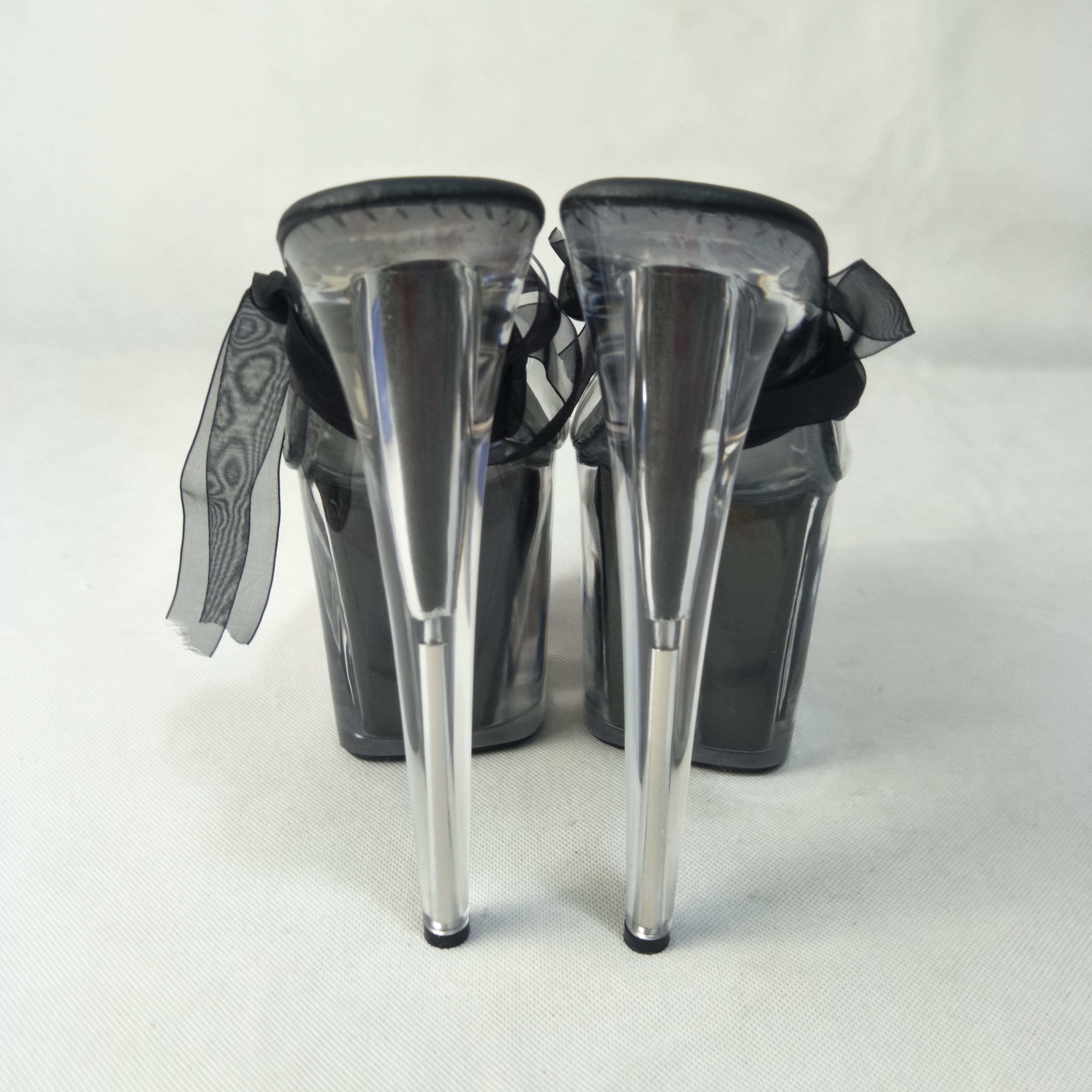 20 cm sexy stiletto heels, sat - Clear Strap Heel 리뷰 및 가격