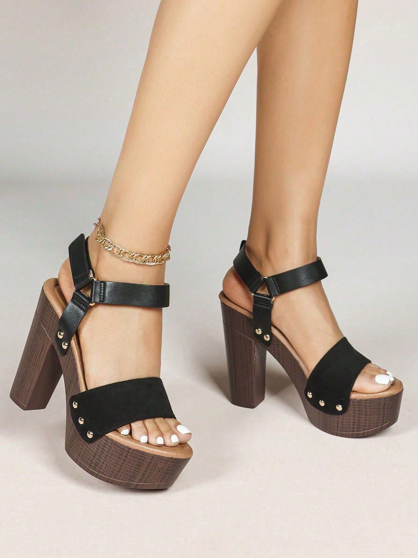 Women Crisscross Band Fashion  - Ankle Strap Heels 리뷰 및 가격