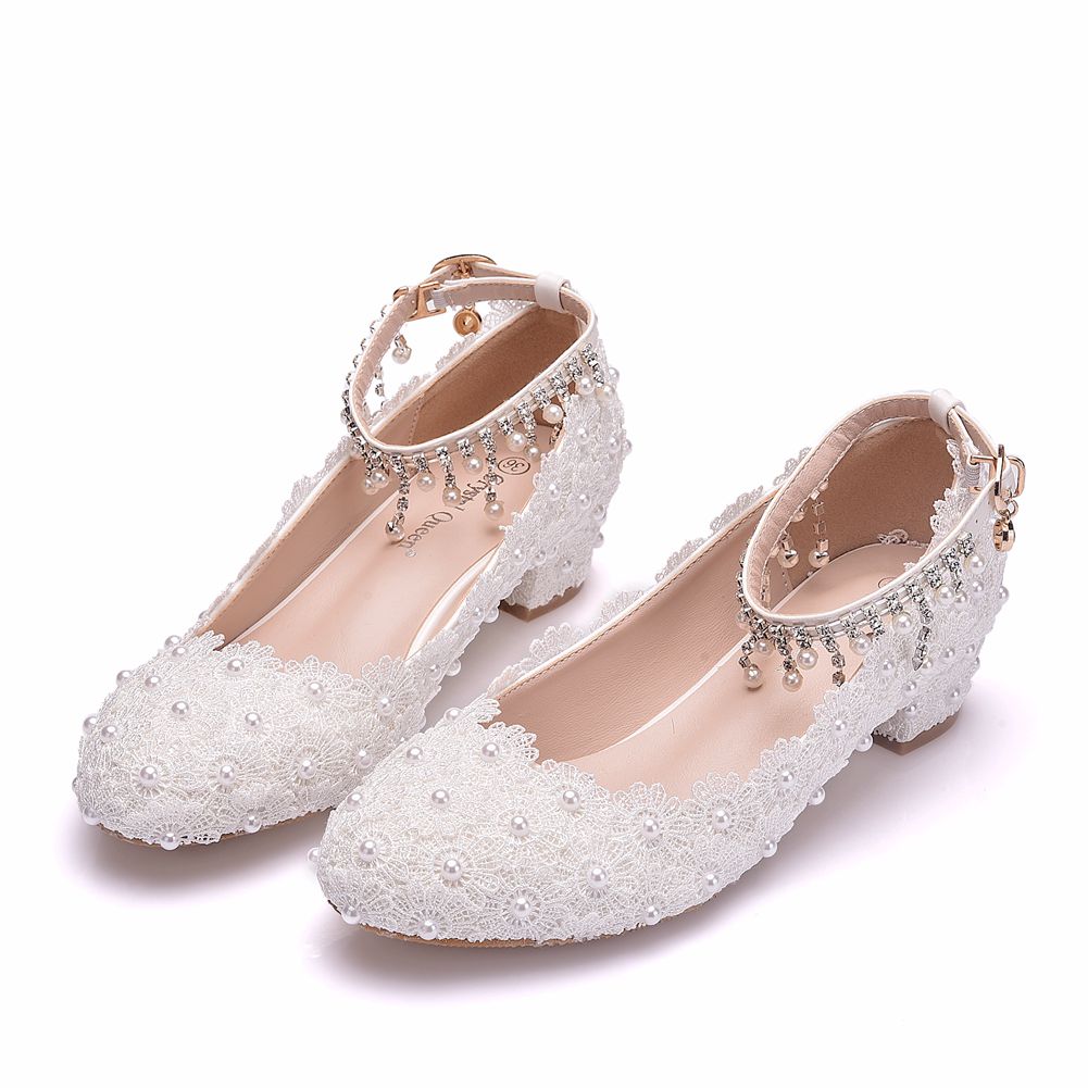 Women's Closed Toe Low Chunky  - Ankle Strap Heels 리뷰 및 가격