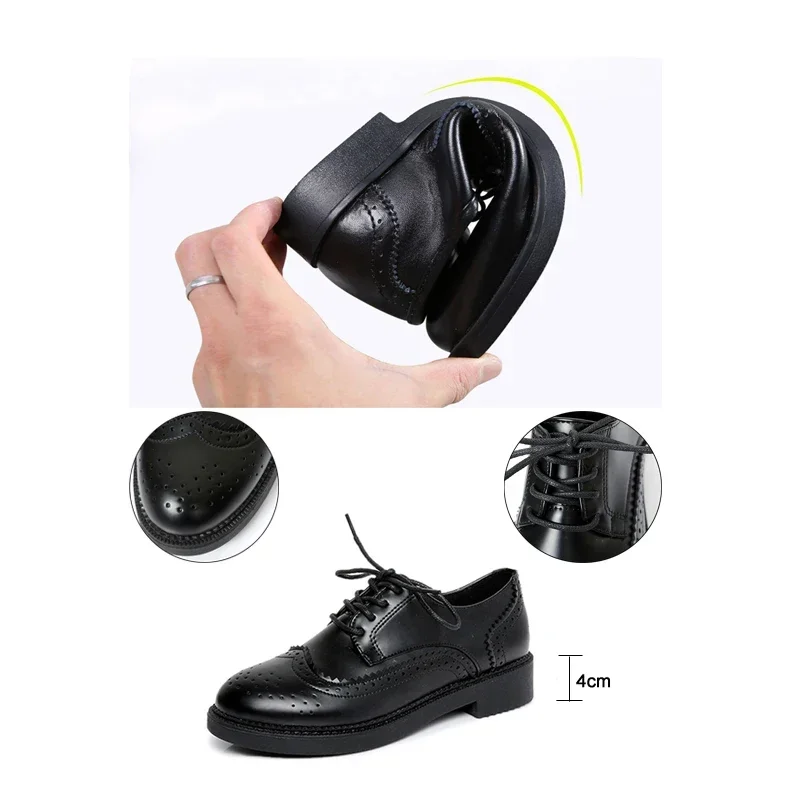 2025 Autumn Women Oxford Flats - Women'S Shoes Loafers Black 리뷰 및 가격