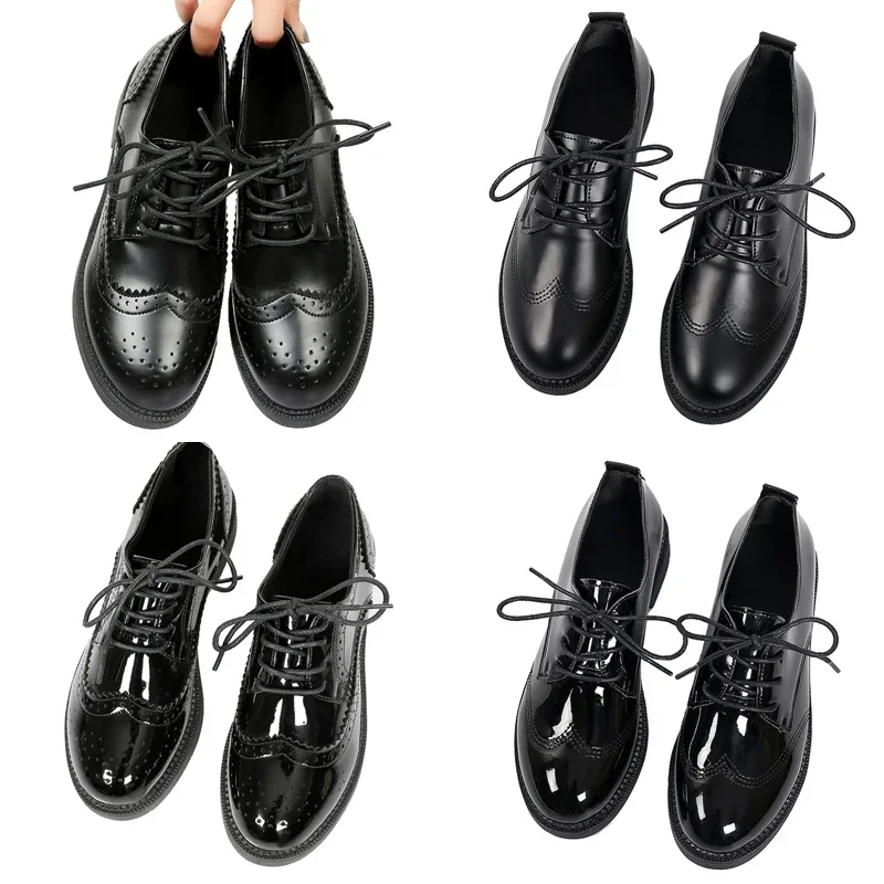 2025 Autumn Women Oxford Flats - Women'S Shoes Loafers Black 리뷰 및 가격