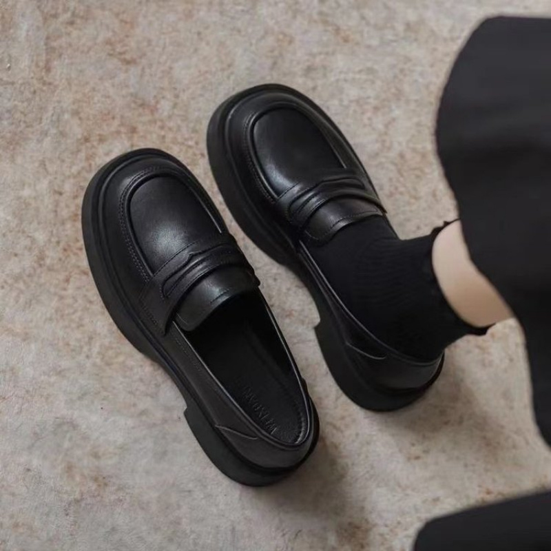 Women Black/Reddish Brown Plat - Women'S Shoes Loafers Black 리뷰 및 가격