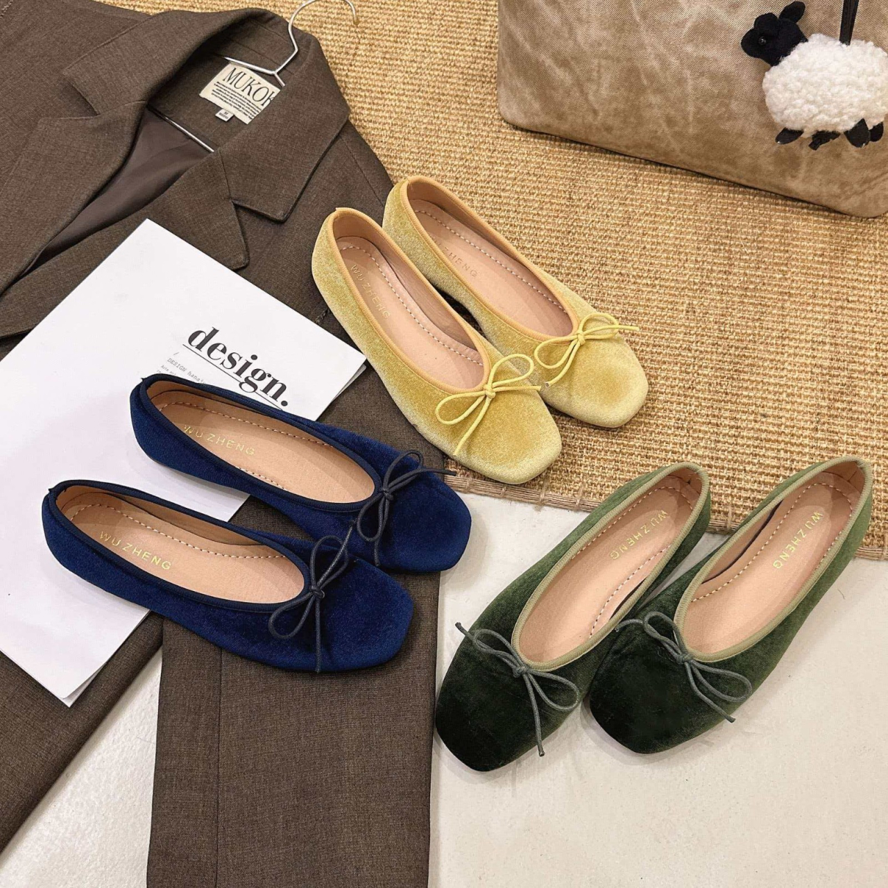 French-style high-end velvet b - Shoes Women Pumps 리뷰 및 가격