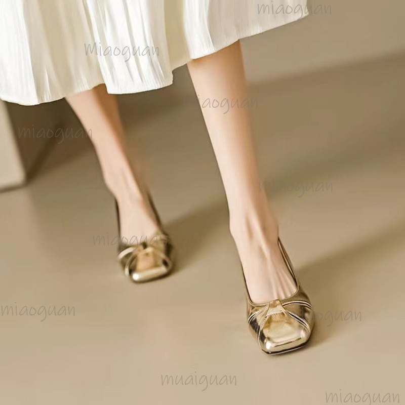 Cover Toe Low Heel Pumps Women - Shoes Women Pumps 리뷰 및 가격