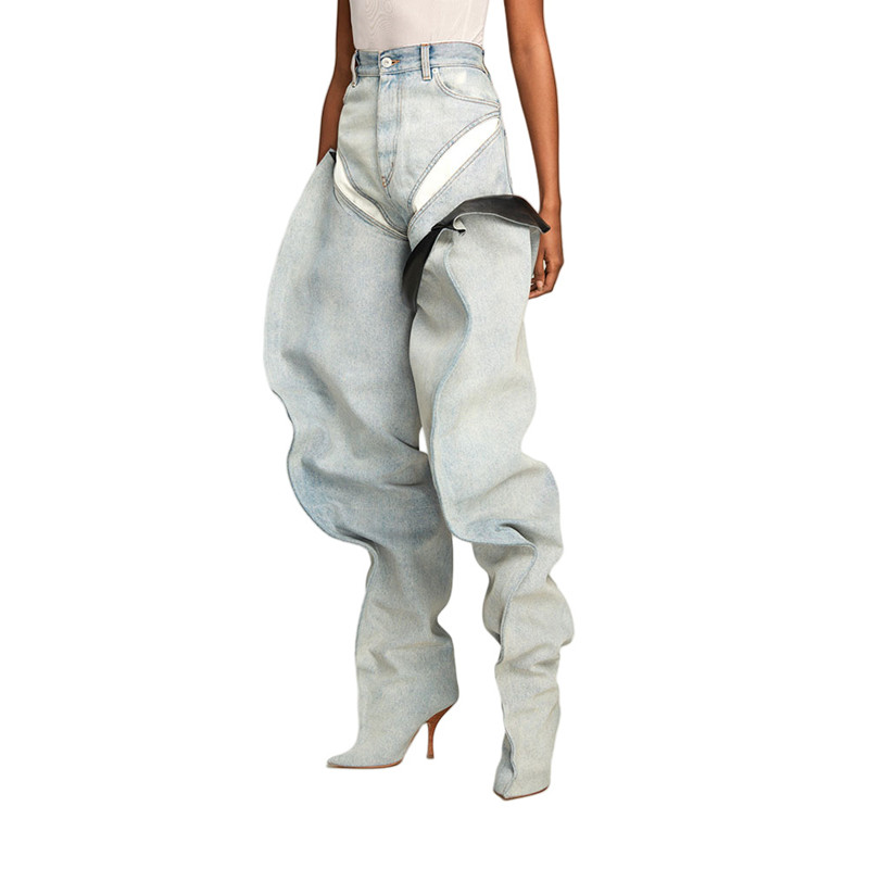 Women's Avant-garde Oversized  - Women Shoes Jeans 리뷰 및 가격
