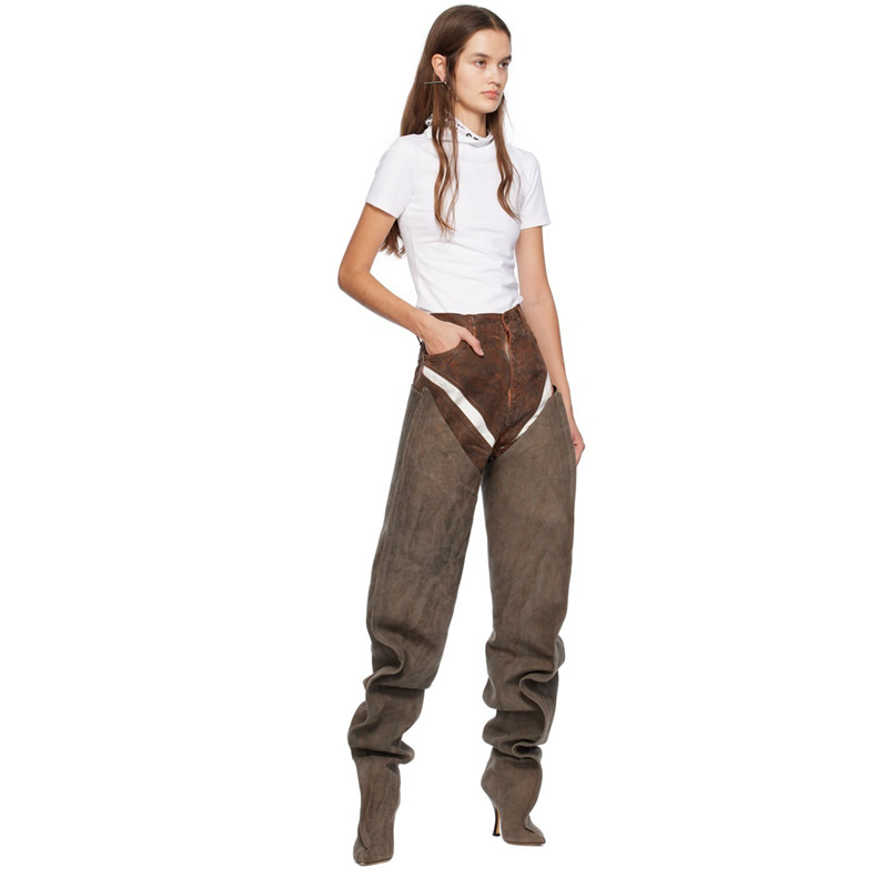 Women's Avant-garde Oversized  - Women Shoes Jeans 리뷰 및 가격