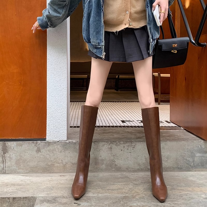 Fashion Knee-High Women's Boot - Women'S Shoes For Work 리뷰 및 가격