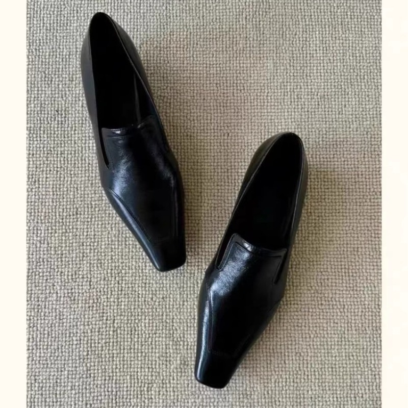 Retro Square Toe Deep Mouth Sl - Shoes Women Pumps 리뷰 및 가격