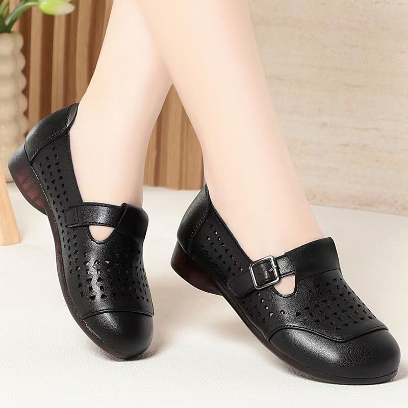 Women's Leather Hollow Out Low - Women'S Shoes Non Slip 리뷰 및 가격
