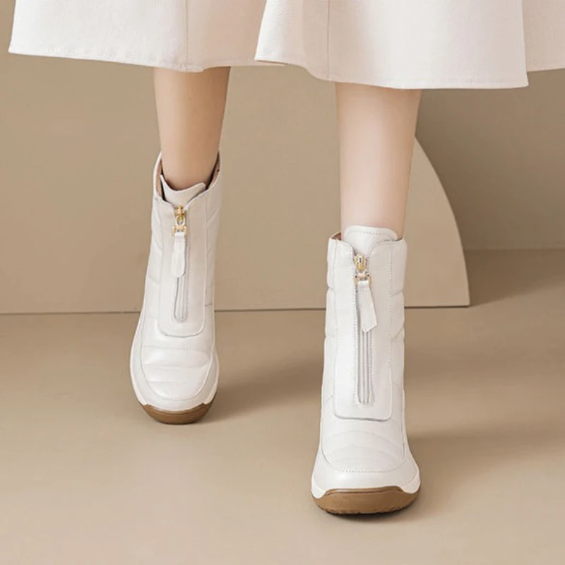 Booties Round Toe Waterproof W - Women'S Shoes Trending 2025 리뷰 및 가격