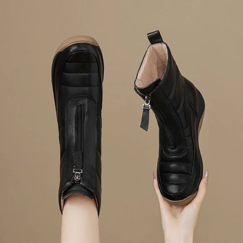 Booties Round Toe Waterproof W - Women'S Shoes Trending 2025 리뷰 및 가격