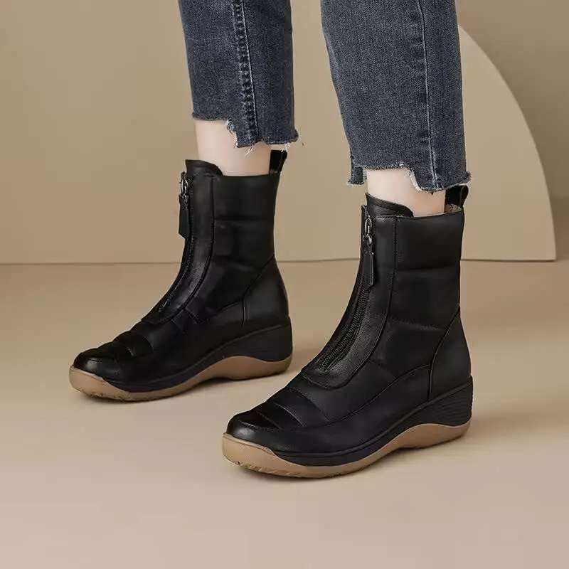 Booties Round Toe Waterproof W - Women'S Shoes Trending 2025 리뷰 및 가격