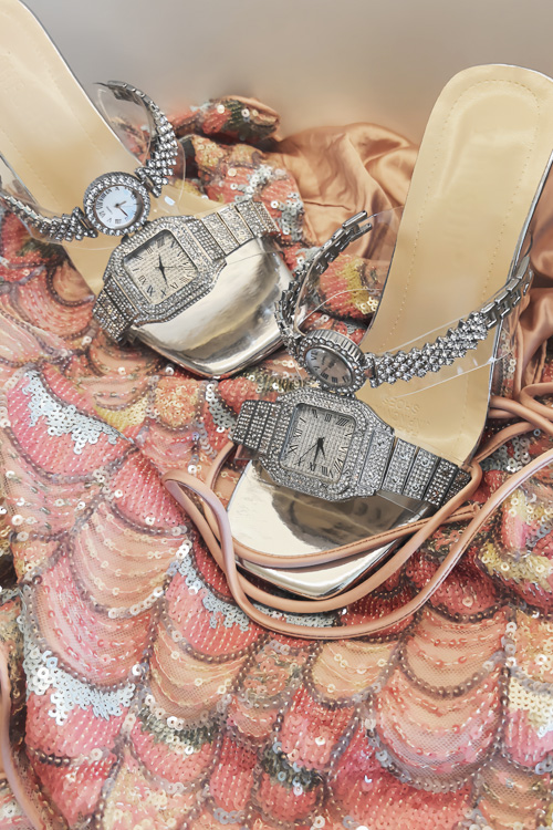 Original design Crystal watch  - Clear Strap Heel 리뷰 및 가격