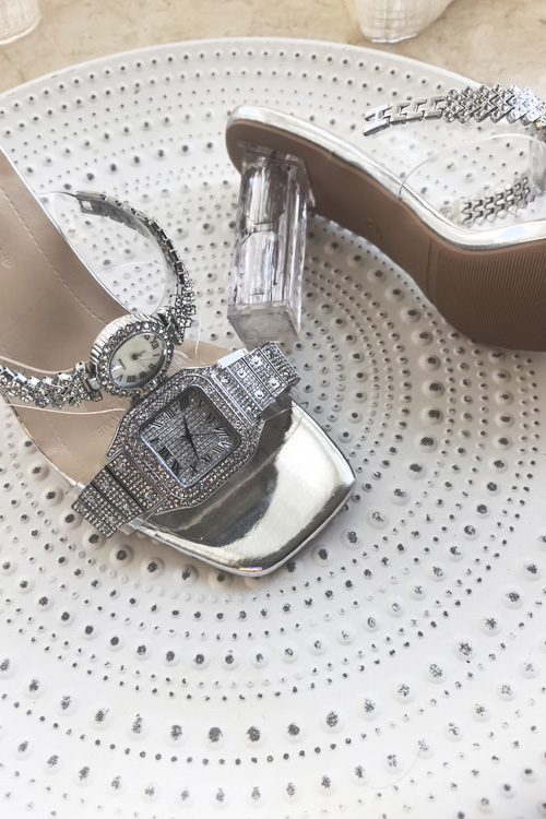 Original design Crystal watch  - Clear Strap Heel 리뷰 및 가격