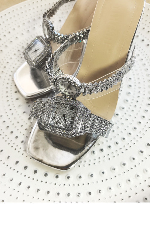 Original design Crystal watch  - Clear Strap Heel 리뷰 및 가격