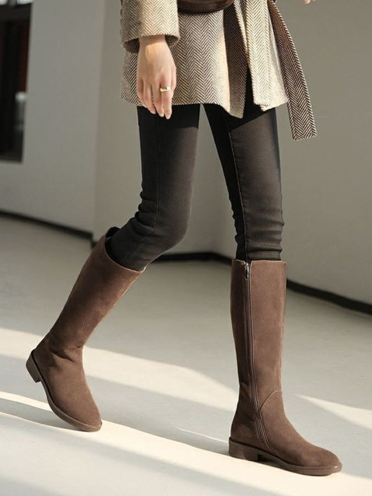 New in Zipper Warm Suede Ladie - Women'S Shoes Trending 2025 리뷰 및 가격
