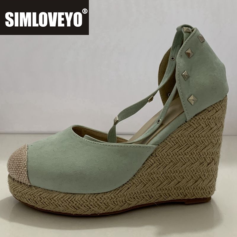 SIMLOVEYO espadrilles Women we - Espadrille Wedge Shoes 리뷰 및 가격