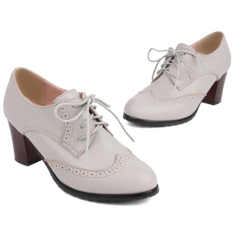 Vintage Women's High Heels Loa - Women'S Shoes Loafers Black 리뷰 및 가격