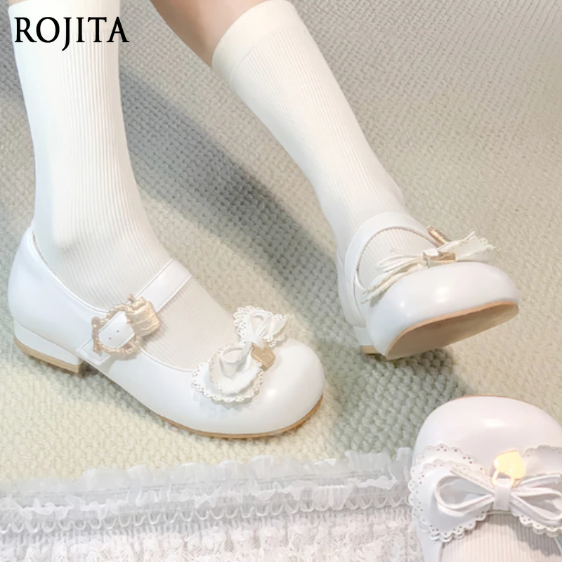 Women's Shoes Bowknot Lolita S - Ankle Strap Heels 리뷰 및 가격