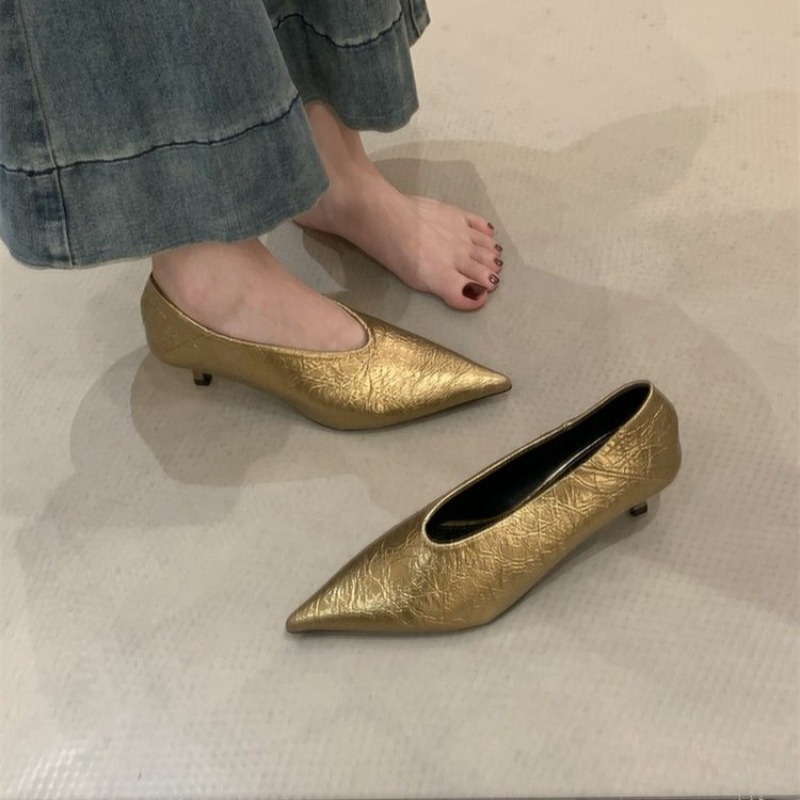 2025 Autumn New Commuter Wind  - Shoes Women Pumps 리뷰 및 가격