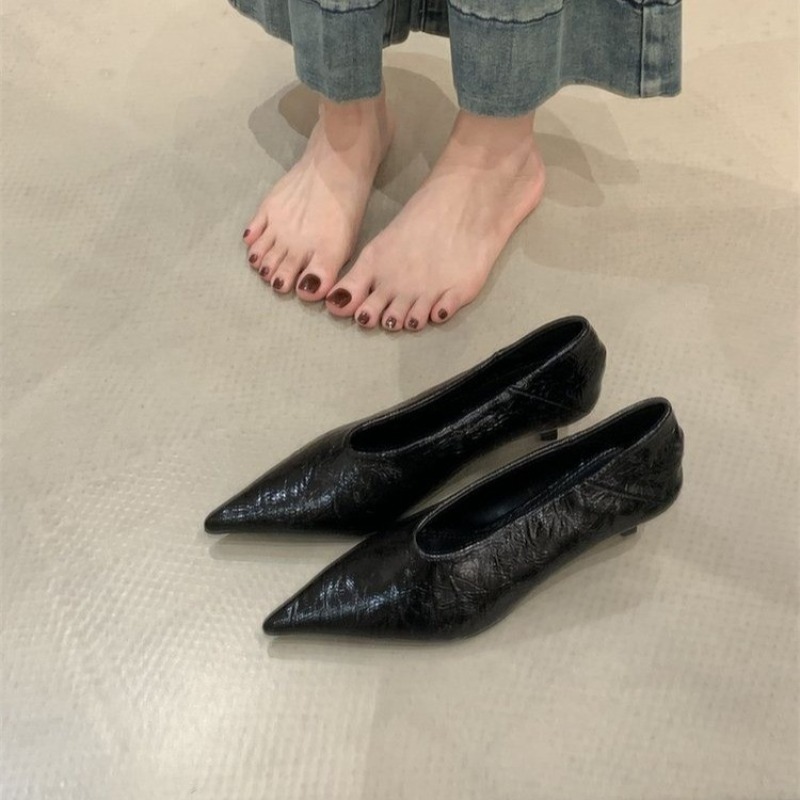 2025 Autumn New Commuter Wind  - Shoes Women Pumps 리뷰 및 가격