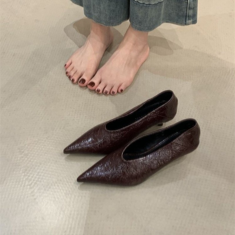 2025 Autumn New Commuter Wind  - Shoes Women Pumps 리뷰 및 가격