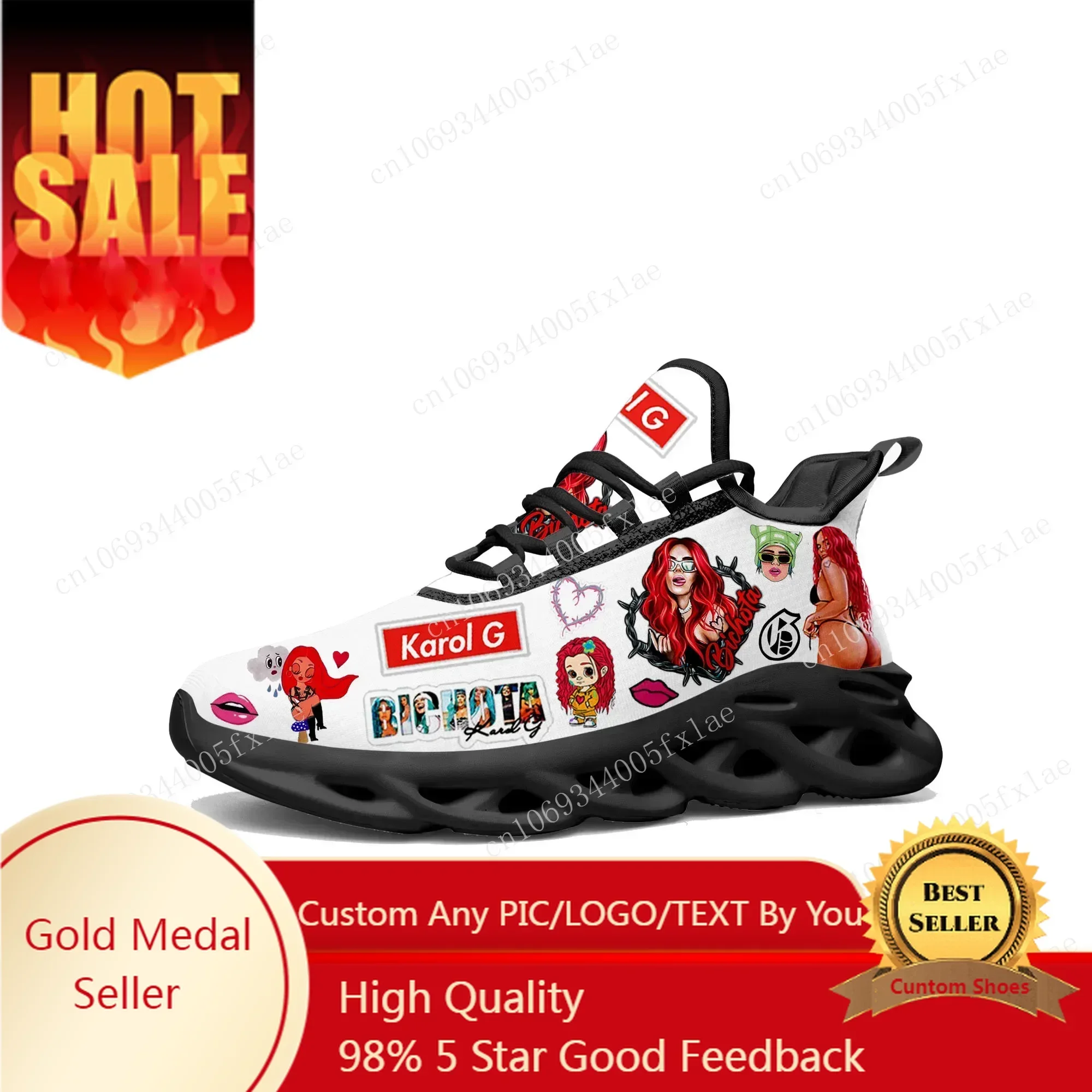 Karol G Bichota Flats Sneakers - Women'S Shoes Running Sports 리뷰 및 가격