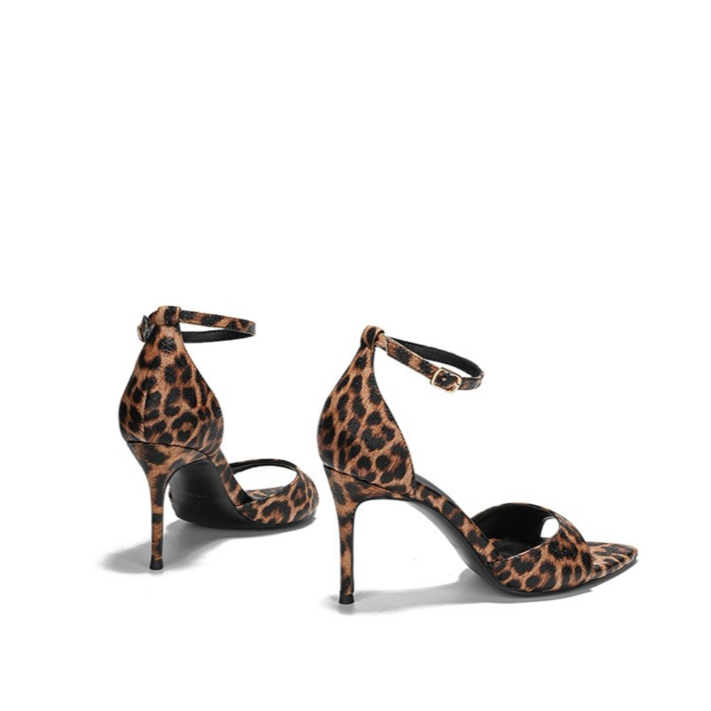 Leopard Print Women's Sandals  - Leopard Print Heels 리뷰 및 가격