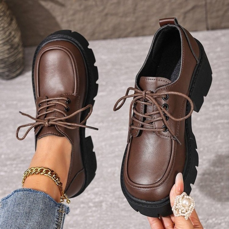 Large Size Thick-soled Loafers - Women'S Shoes Professional 리뷰 및 가격