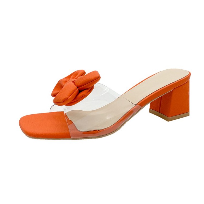 Heeled Women Slippers Bow High - Women'S Shoes Trending 2025 리뷰 및 가격
