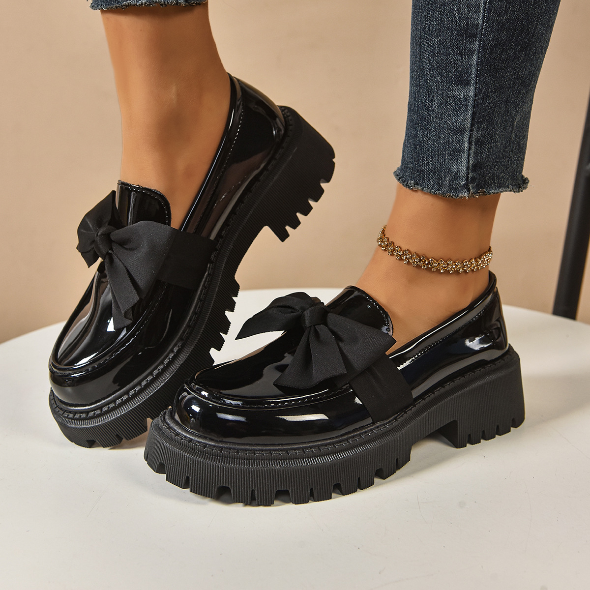 Women's shoes 2025 new large B - Women'S Shoes Loafers Black 리뷰 및 가격