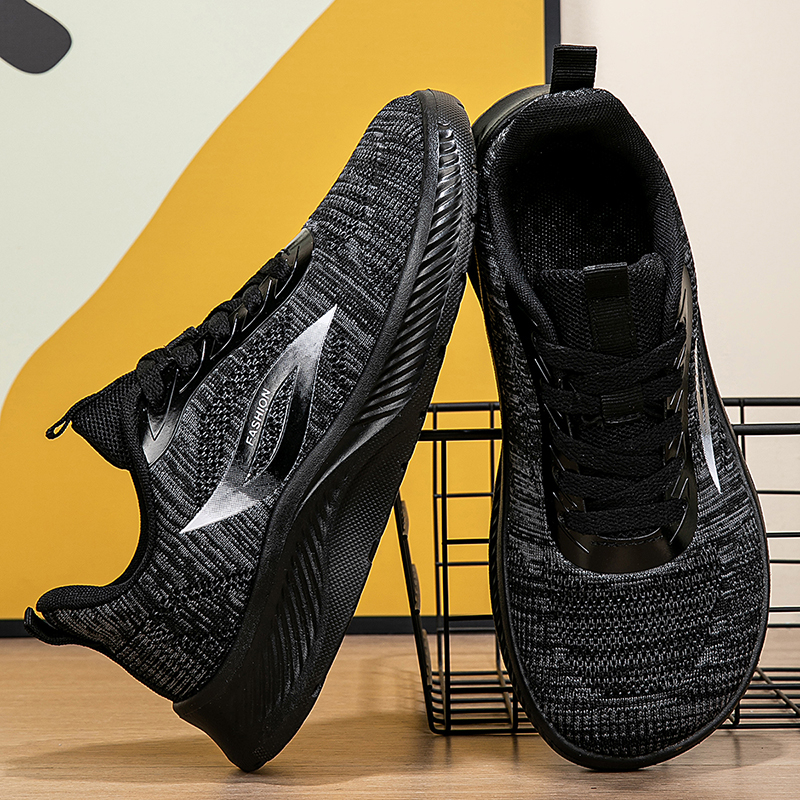 2025 Autumn Black Knitted Shoe - Women'S Shoes Running Sports 리뷰 및 가격