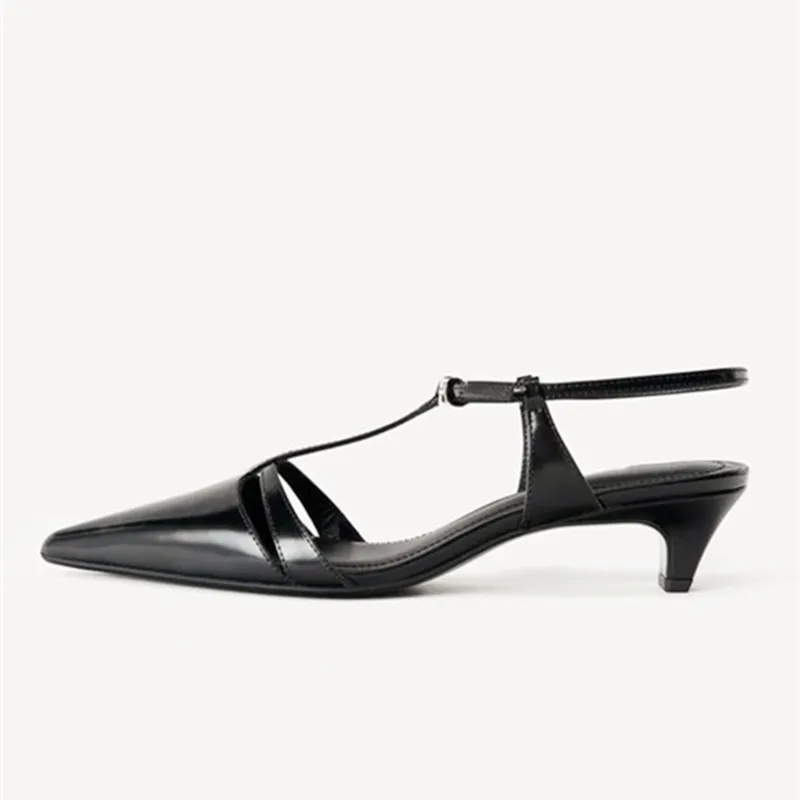 Patent Leather Kitten Heel Wom - Ankle Strap Heels 리뷰 및 가격