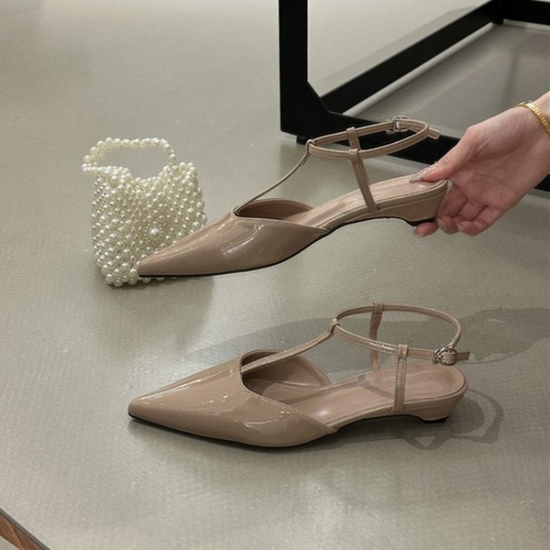 Womens Pointed Toe T-Strap Kit - Ankle Strap Heels 리뷰 및 가격